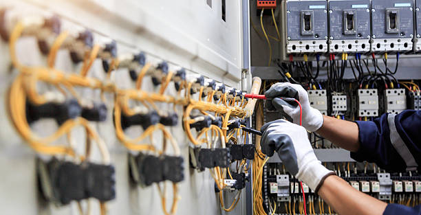 Professional Electrician technician working in Morganton, NC